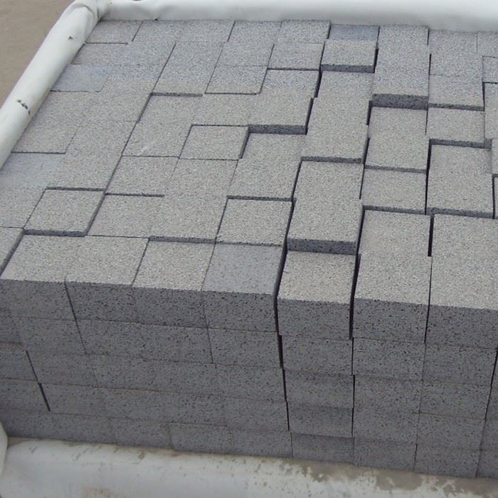 grey granite cube grey granite cube